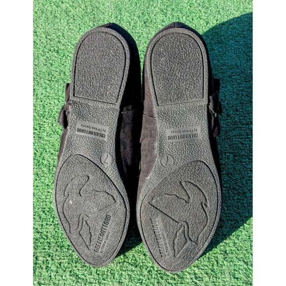 Dream Out Loud Selena Gomez Tatianna Black Ankle Booties Ribbon Strap Sz 7M EUC - Picture 4 of 7